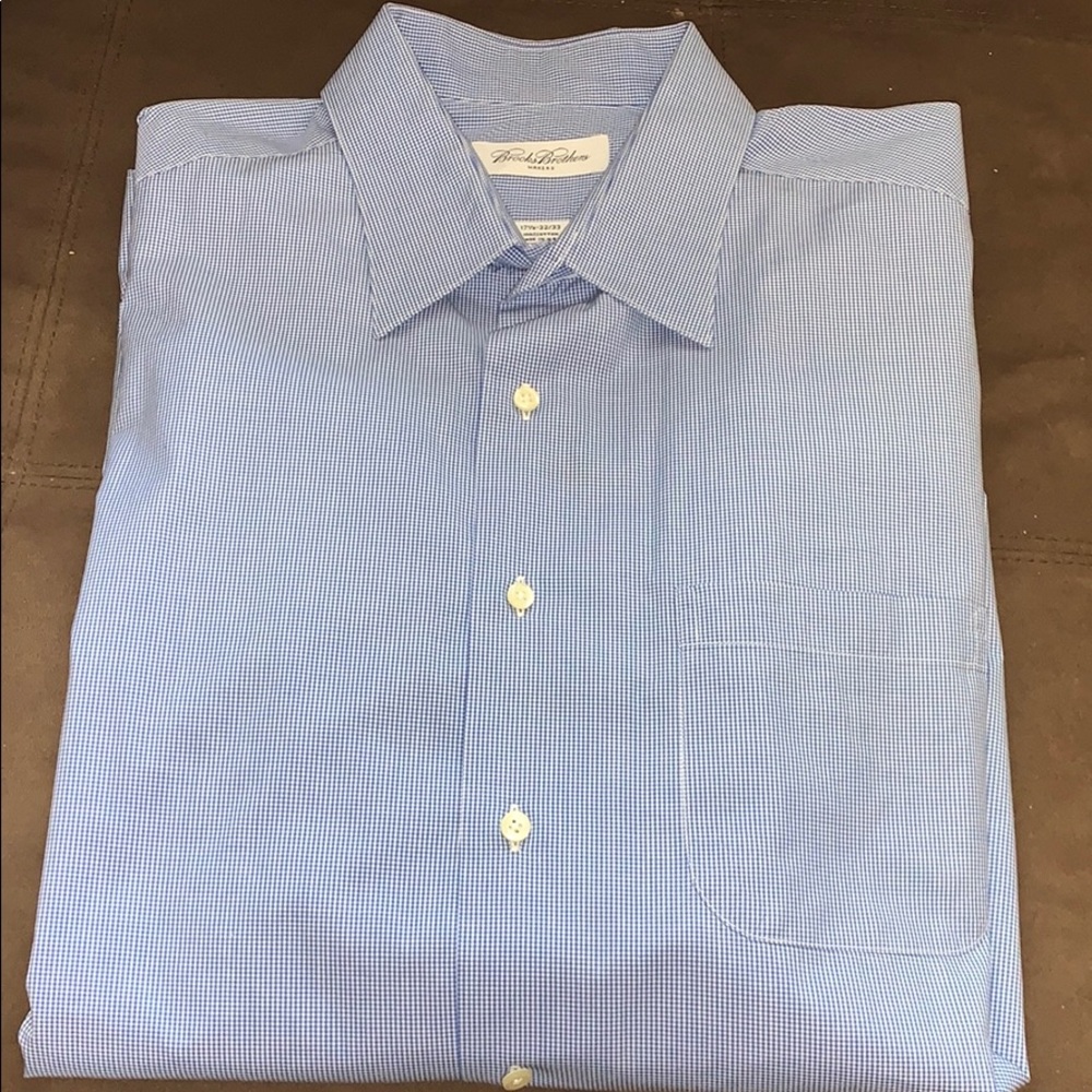 Brooks Brothers prime cotton dress shirt
